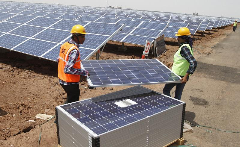 Solar project installation